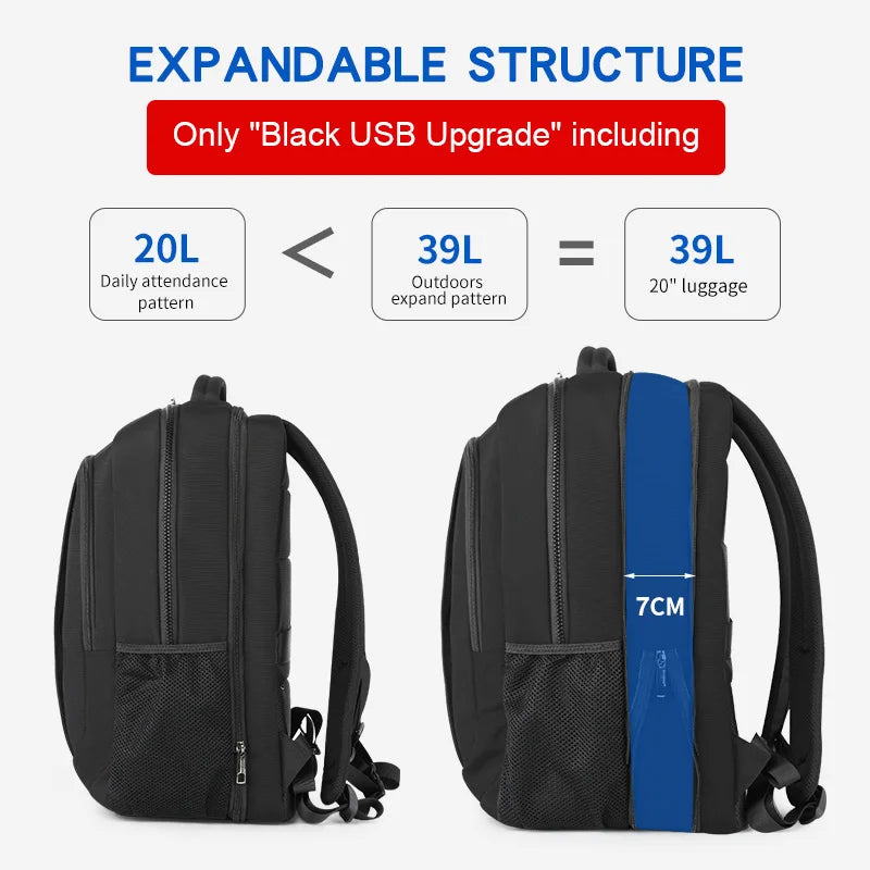 Lifetime Warranty Men Backpack 14 15.6 17.3inch Laptop Backpack Bag For Men Anti Theft School Backpack Male Travel Bag Knapsack