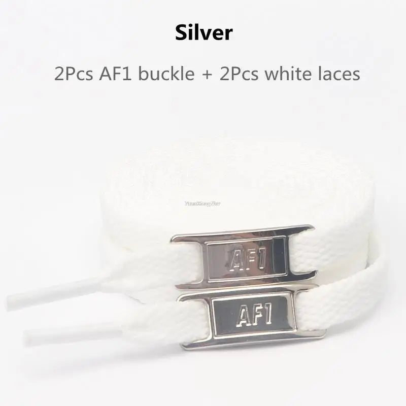 Original AF1 Shoelaces Combination White Flats laces and Shoe Decoration Suit Sneaker Shoelace Air Force one Shoes Accessories