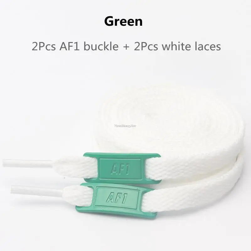 Original AF1 Shoelaces Combination White Flats laces and Shoe Decoration Suit Sneaker Shoelace Air Force one Shoes Accessories