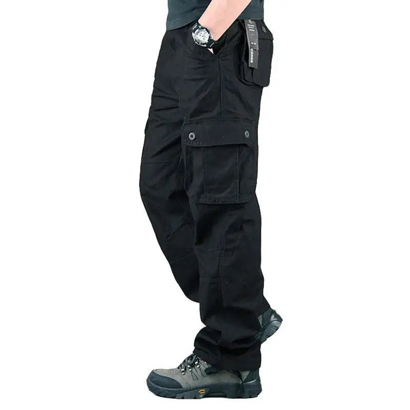 Tactical Cargo Pants Men Cotton Overalls Outdoor Work Trousers Big Size Hombre Clothing Camo Hiking Pants