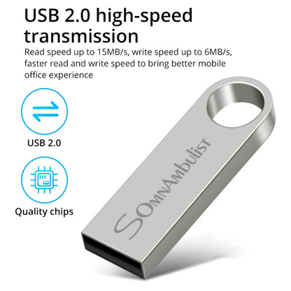 SomnAmbulist Pen Drive 128GB High Speed USB2.0 for PC Mobile Mini Pen Drive USB Flash Drive 128GB